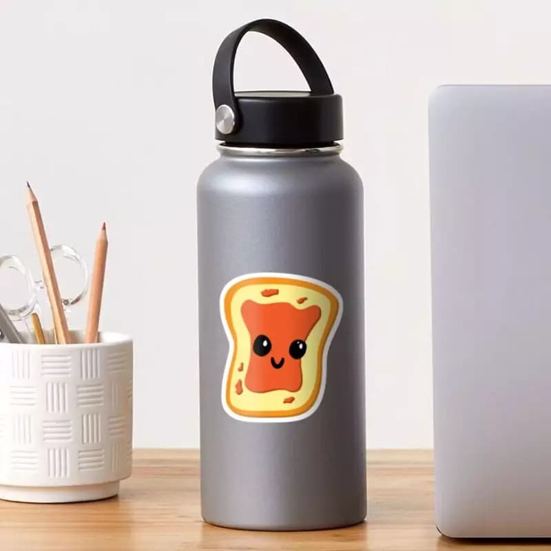 Bread n Jam Orange Sticker