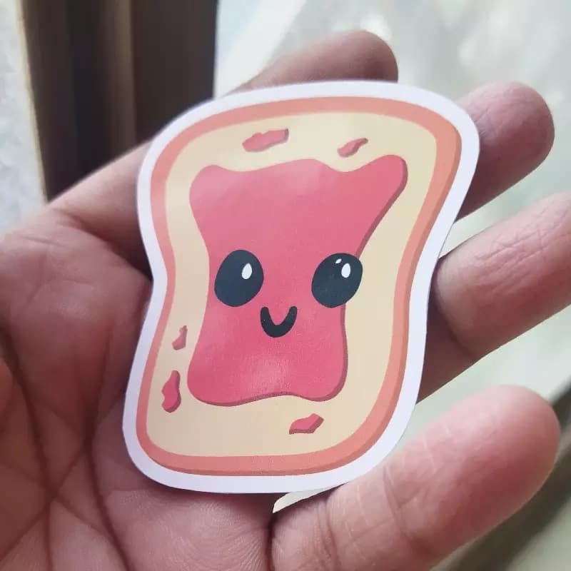 Bread n Jam Orange Sticker