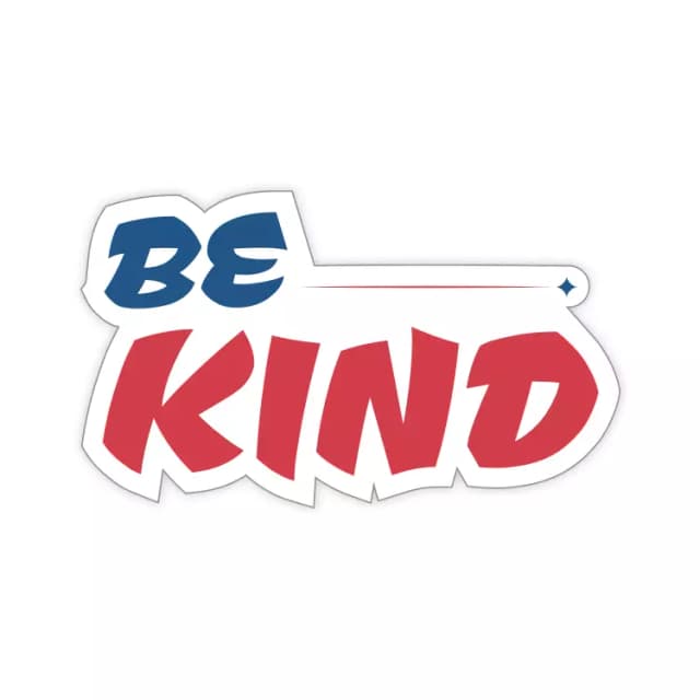 Be Kind Sticker