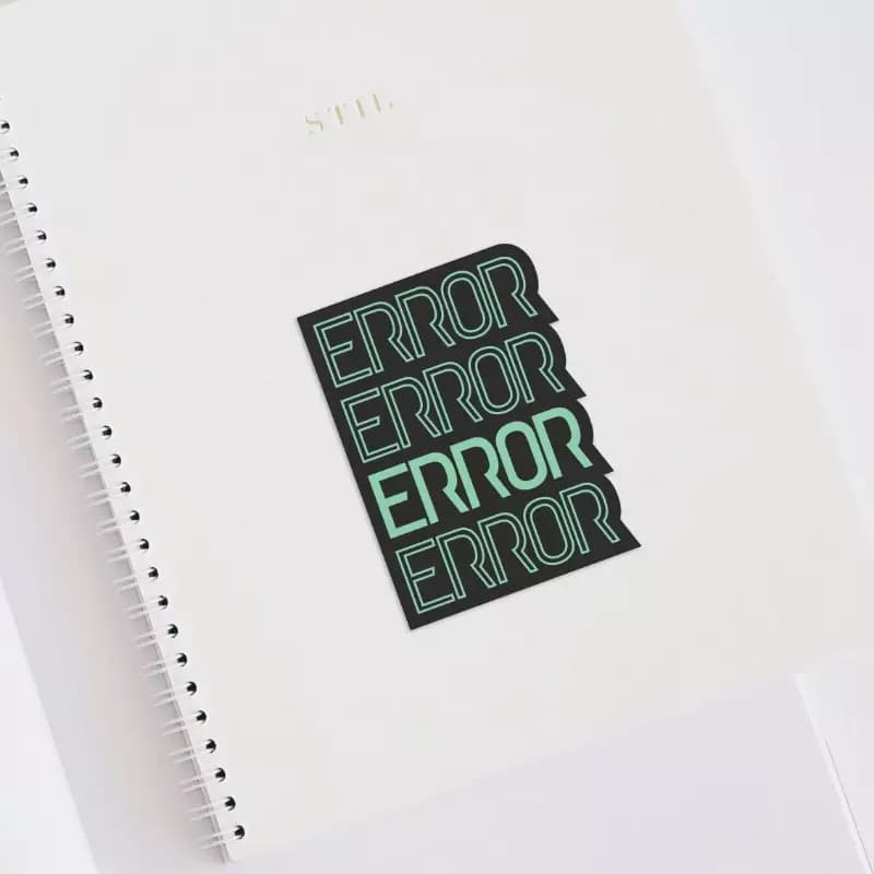 Error Sticker