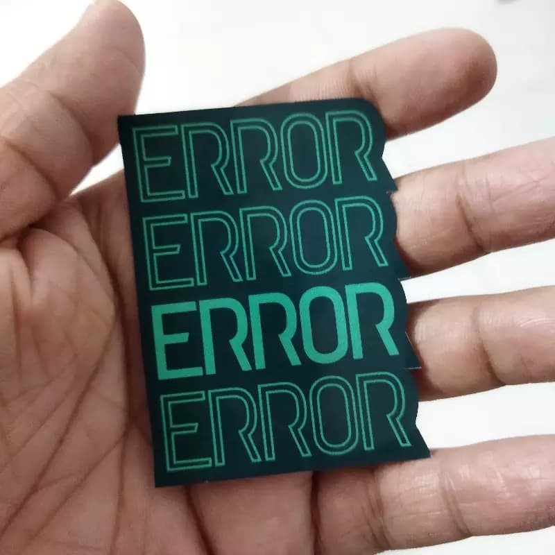 Error Sticker